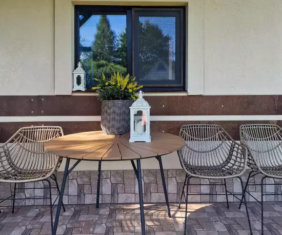 Domek murowany z kominkiem Zielone Wzgórze